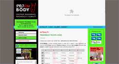 Desktop Screenshot of k2.proline-body.cz